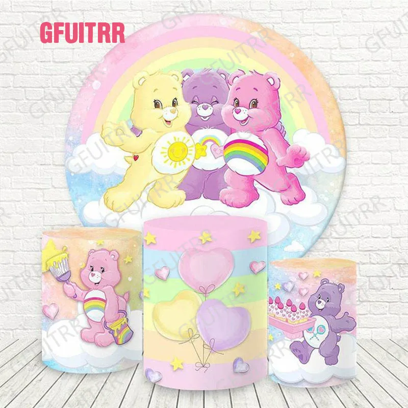 Фон для фотосъемки с изображением медведя