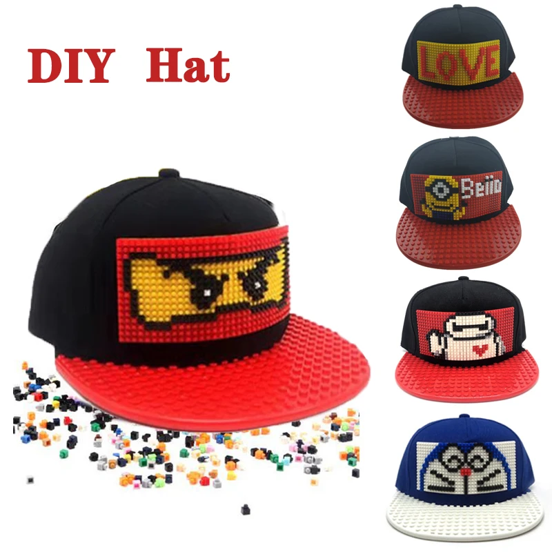 Новый индивидуальный конструктор сделай сам сборная Кепка для взрослых и детей