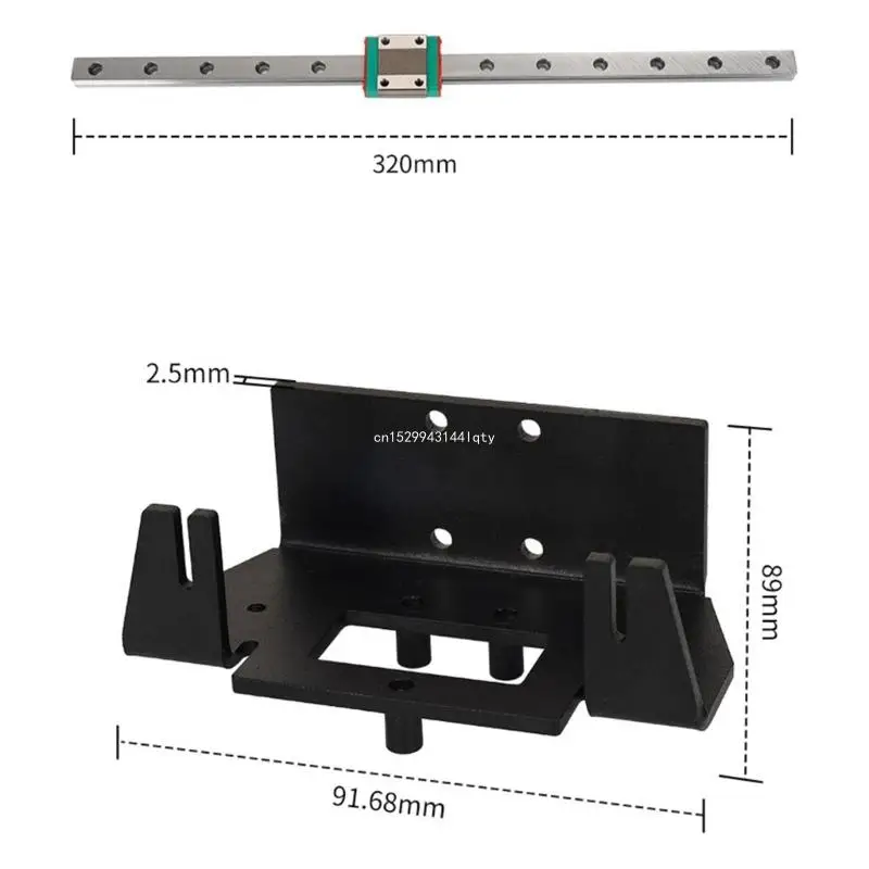 Линейная направляющая MGN12H каретка для 3D-принтера миниатюрные подшипники Прямая