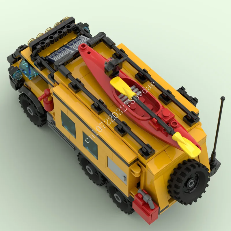 475 шт. строительные блоки MOC Jungle Offroader технологические креативная сборка детская