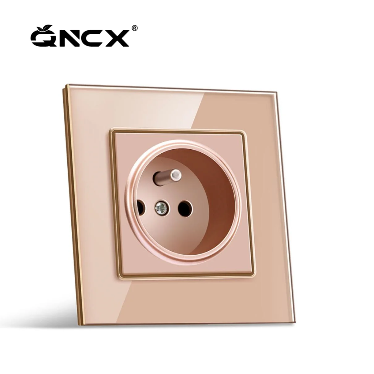 QNCX французская стандартная вилка настенная розетка из закаленного стекла с