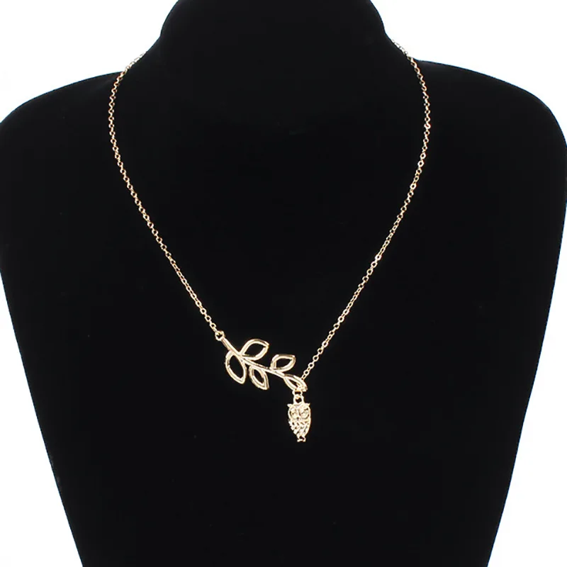 

Hot Selling Silver Fine Owl Pendant Temperament Necklace Ins Personality All-match Sweater Fashion Chain Gif Jewelry