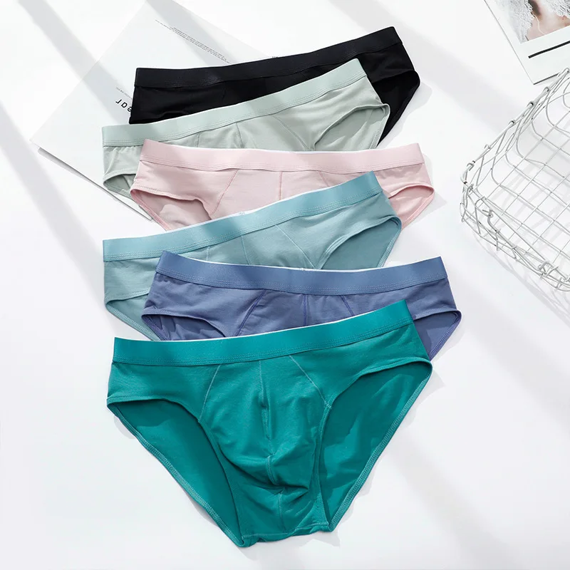 Graphene antibacterial underwear modal briefs bikini men's shorts 3PCS