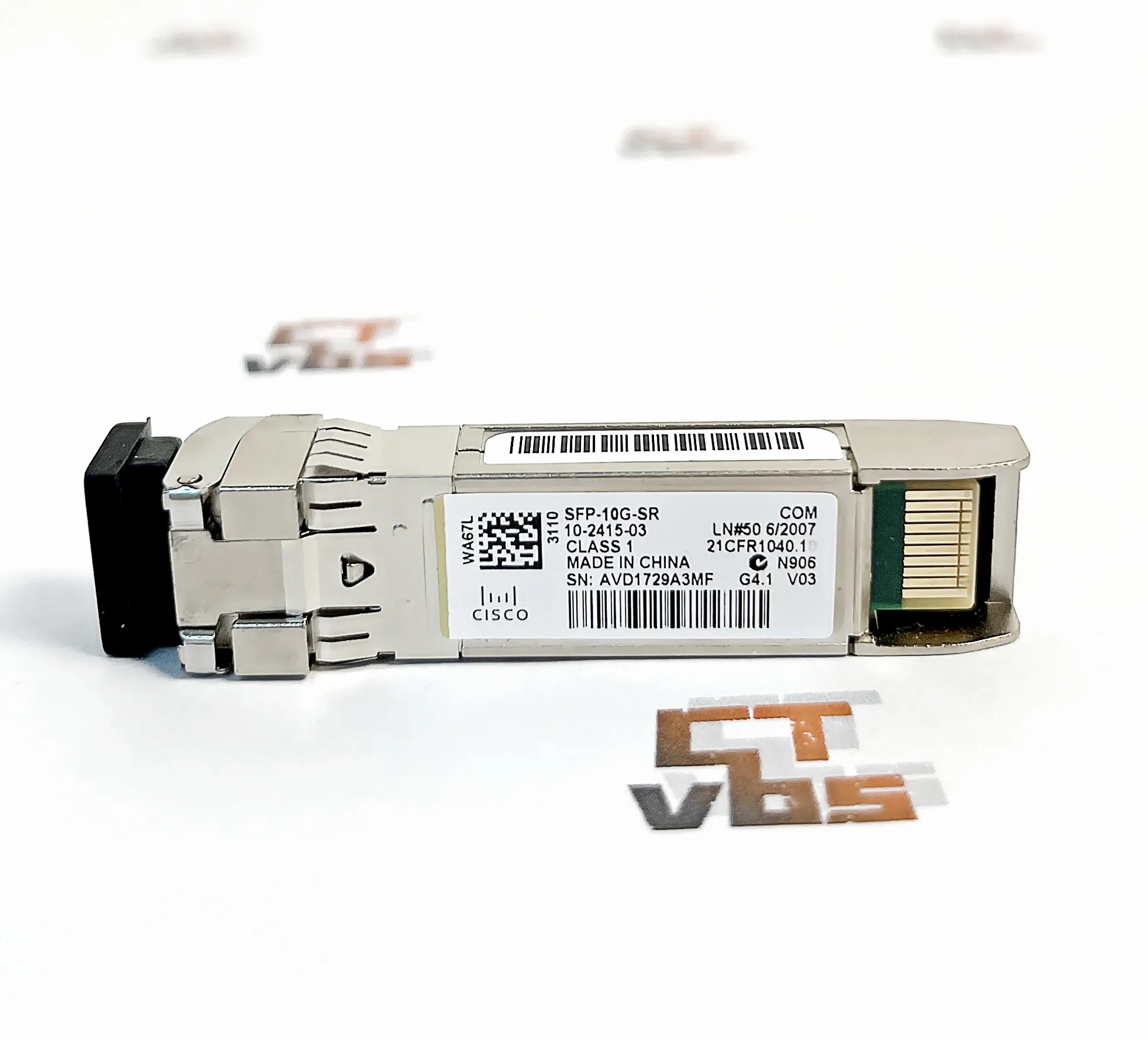 SFP-10G-SR V03 CISCO 10-2415-03 850nm 10GBASE-SR SFP+ Multi Mode Module