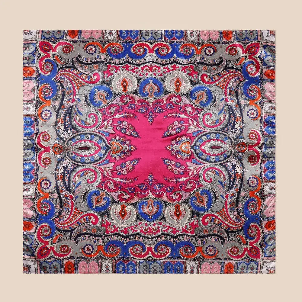 Шарф унисекс в этническом стиле 90 см