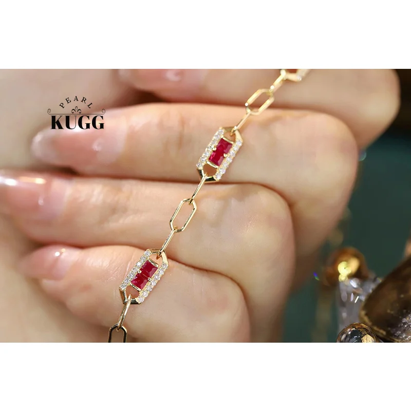 Браслет KUGG из 18-каратного желтого золота с бриллиантами