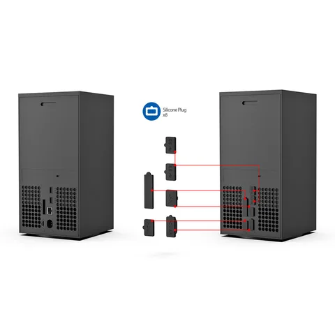 TYX-2607 на 2022 год для Xbox Series X, противоударный разъем для консоли juegos XBOX, фильтр простой