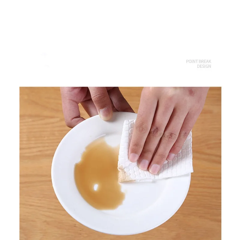 

Washable Lazyman Dishcloth Kitchen Dry and Wet Cleaning Deoiling Paper Disposable Dishcloth Cleaning Cloth Cleaning Products