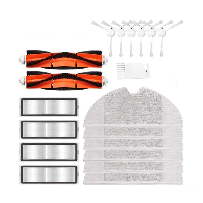 

Mop Main Brush Side Brush Filter Replacement For Xiaomi 1C / Stytj01zhm Dream F9 Floor Sweeping Robot Vacuum Cleaner
