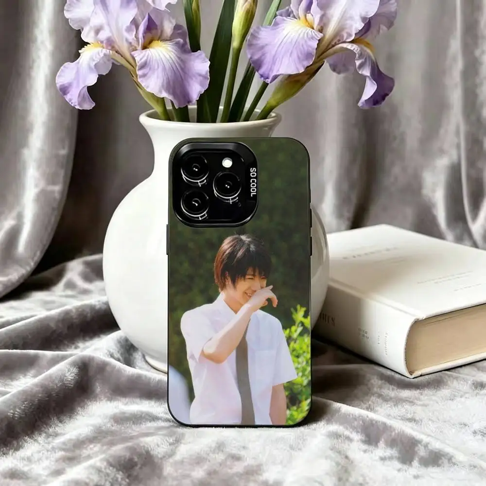 Чехол для телефона Actor H-Haruma Miura для iPhone 17, 16, 15, 14, 13, 12, 11 Plus, Pro Max, XS, цветной, с серебряным покрытием внутри (art.: 3920db0f72e2a) - 3920db0f72e2a