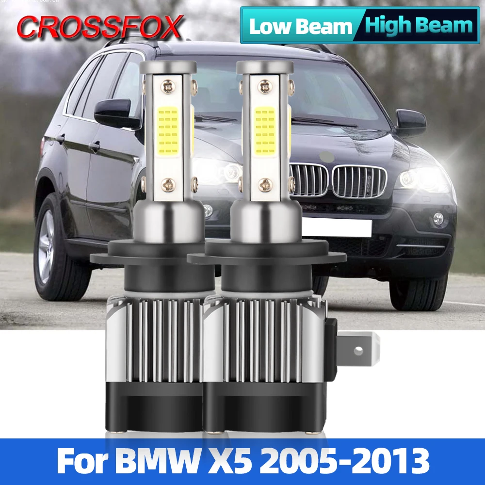 

H1 H7 LED 12000LM 90W Headlight Bulb Canbus Car LED Lamp CSP Chip Car Lights Bulbs 6000K White 12V For BMW X5 2005-2013