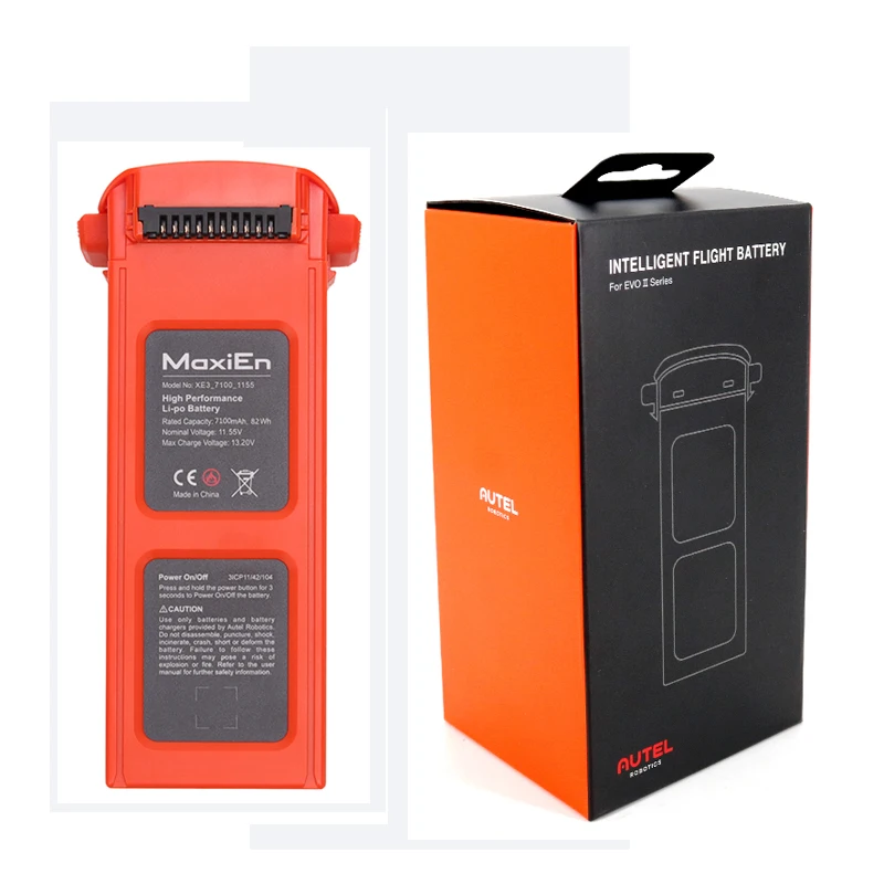 

Autel Robotics EVO II Drone Battery Accessories 7100mAh Li-Po Charging Batteries For EVO2 EVO 2/Pro/Dual Autel EVO 2 Batteries