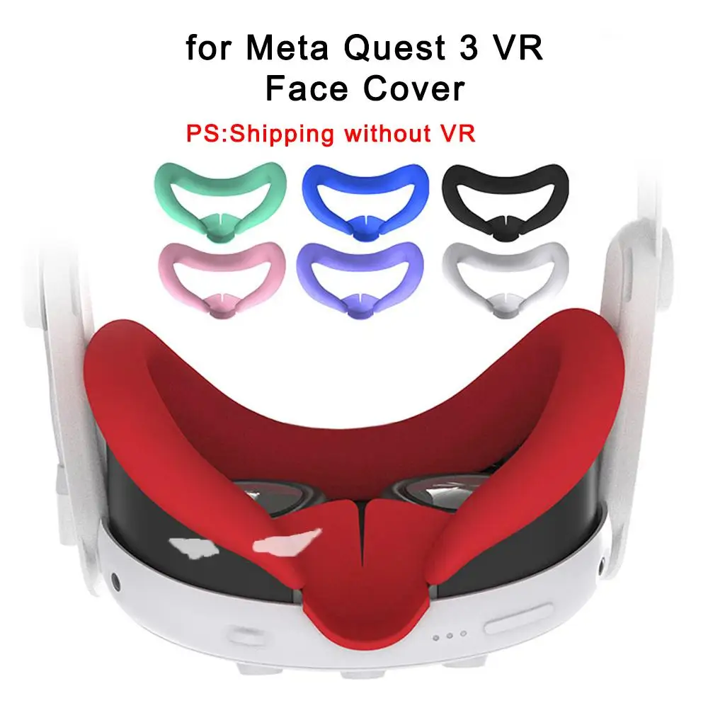 Силиконовая накладка на лицо для Meta Quest 3 сменные очки виртуальной реальности