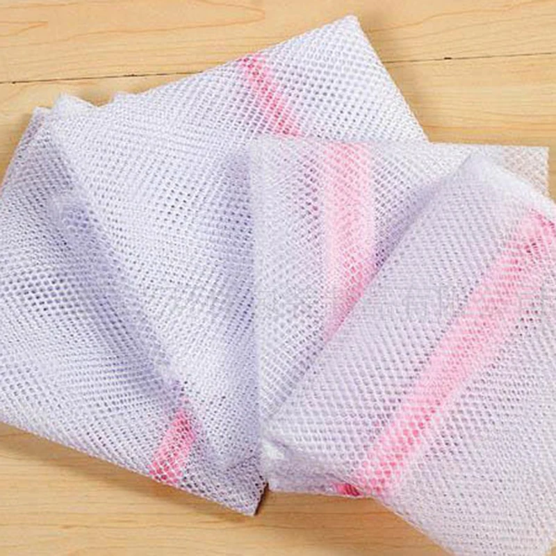 

2 Sizes Underwear Clothes Aid Bra Socks Laundry Washing Machine Net Mesh Bag
