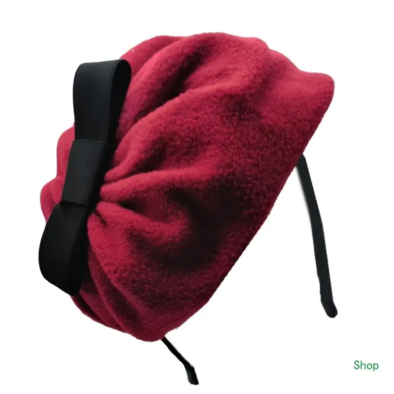 Прямая поставка 1920-х годов нежный головной убор с бантом для женщин хлопушками