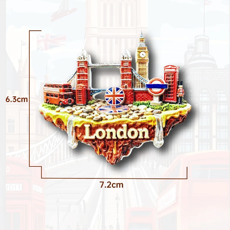 

Магнит на холодильник BearPaw Лондон