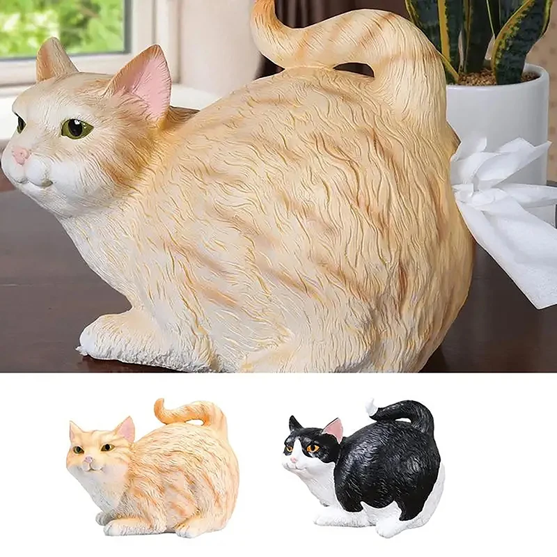 Коробка для салфеток с котом, мультяшная креативная коробка для ...