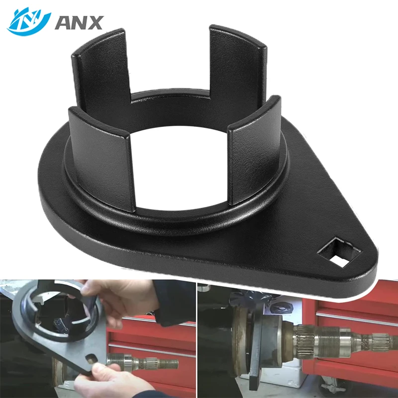 ANX 91-8053741 Black Bearing Carrier Retainer Nuts Installs & Removes Tool for Mercruiser Bravo III  Marine Boat Accessories