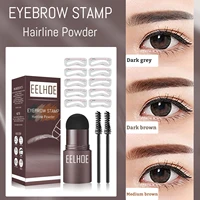 eyebrow print mold waterproofing sweatproof lazy eyebrow filling makeup eyebrow cake hairline powder brow liner