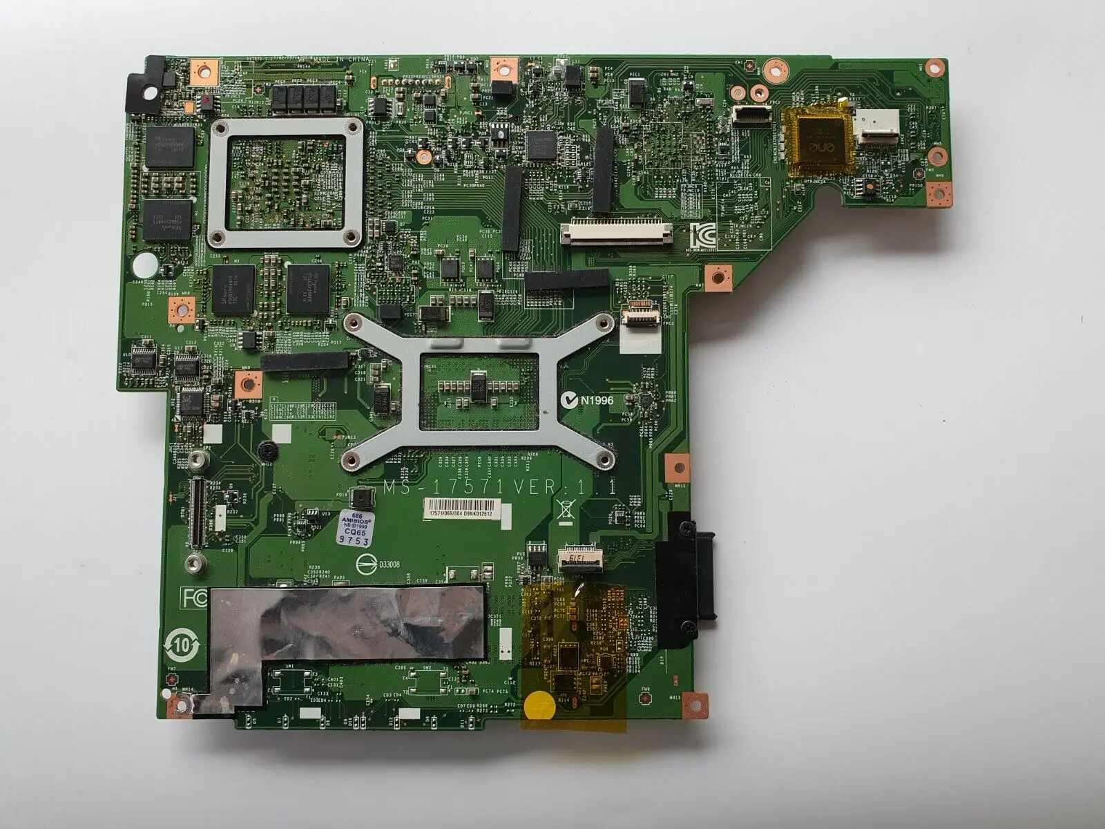 

FOR MSI MS-1757 Motherboard Mainboard MS-17571 Ver 1.1 GeForce GTX 765M