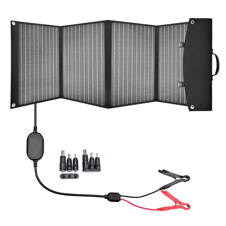 

Portable Foldable Solar Bag 120W Solar Panel match Battery built in UPS inverter integration wholesale lowest price