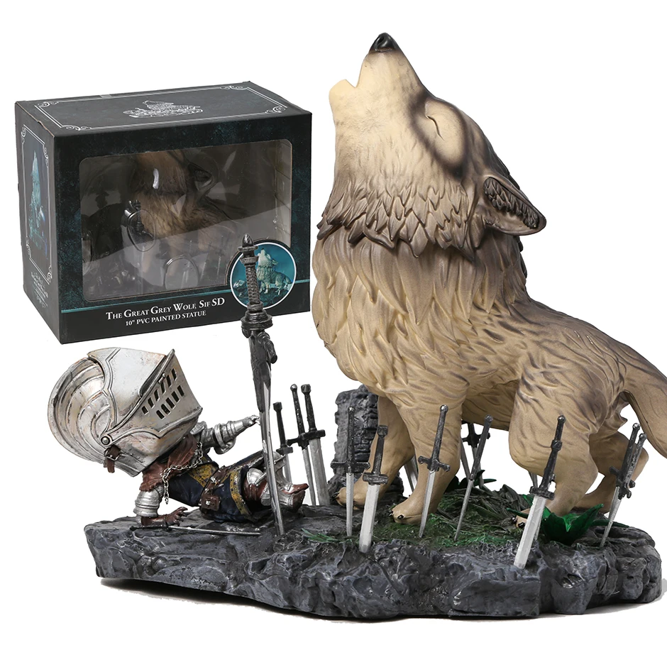 

Dark Souls The Great Grey Wolf Sif Figure Collection Model PVC Doll Gift