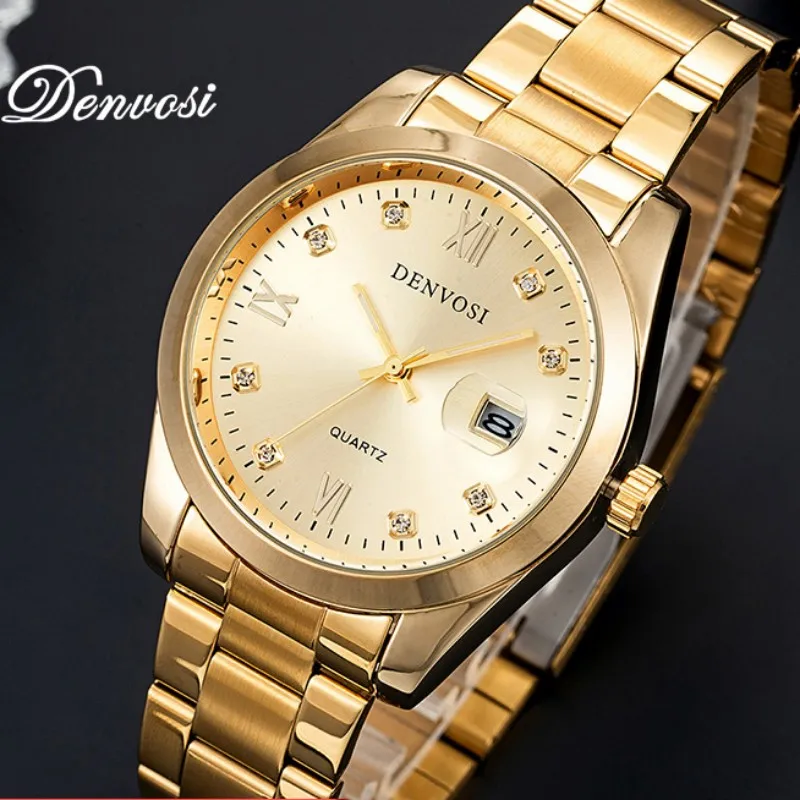 BENVOSI 2023 New Fashion Business Quartz Couple Watch Steel Waterproof Clock Calendar Women Men Wristwatch Bracelet Reloj Hombre