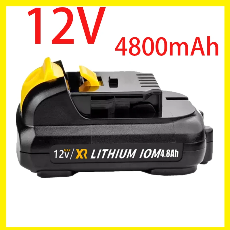 

2Pack 4800Ah 10.8V/12V Li-ion Battery DCB127 Replacement for Dewalt DCB124-XJ DCB120 DCB123 DCB127 DCB122 DCB124 DCB121
