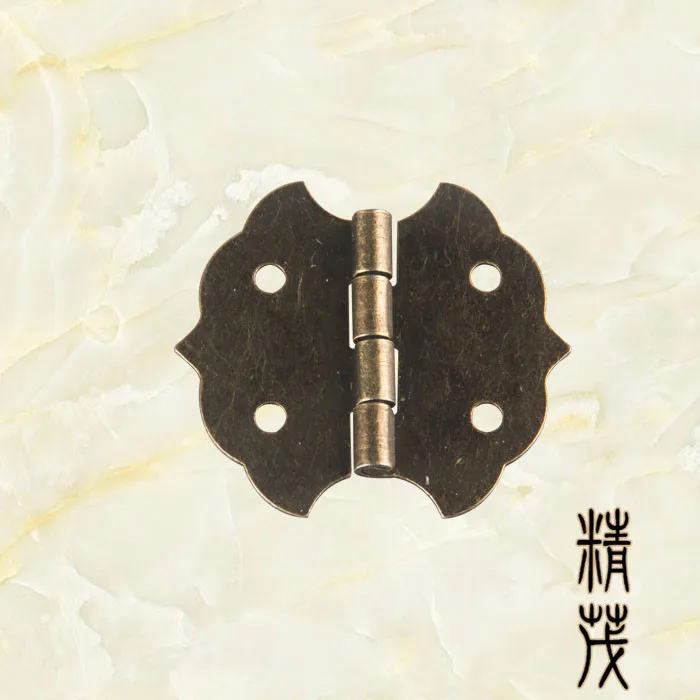 Jingmao маленькая петля с антикварным цветком аксессуары для фурнитуры шкафа