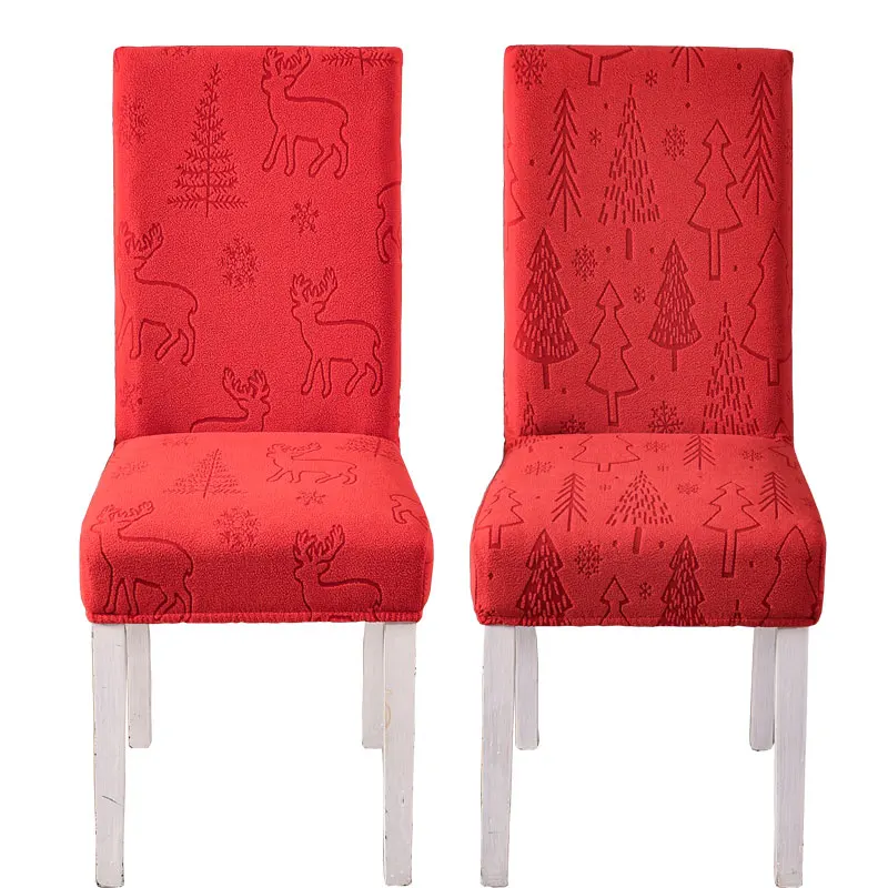 Cover，christmas Chair Slipcover For Dining Room，party De