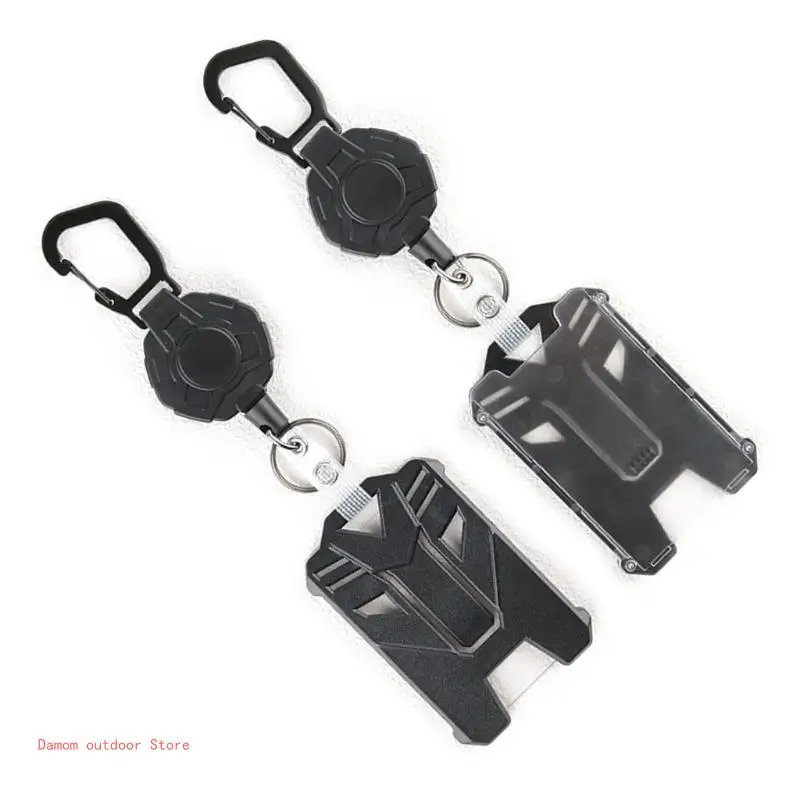 Набор стягивающихся держателей для бейджей набор брелков держатель тактических