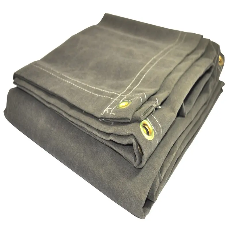 

10' X 12' Olive Canvas Tarp
