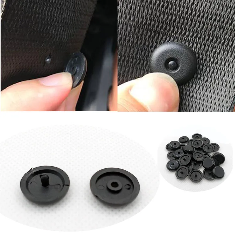 

For BMW 678Series E24 E63 E64 G32 E23 E32 E38 E65 E66 E67 F01 F02 F03 F04 G11G12 F91 F92 F93 G14 Car Seat Belt Stop Button Clips