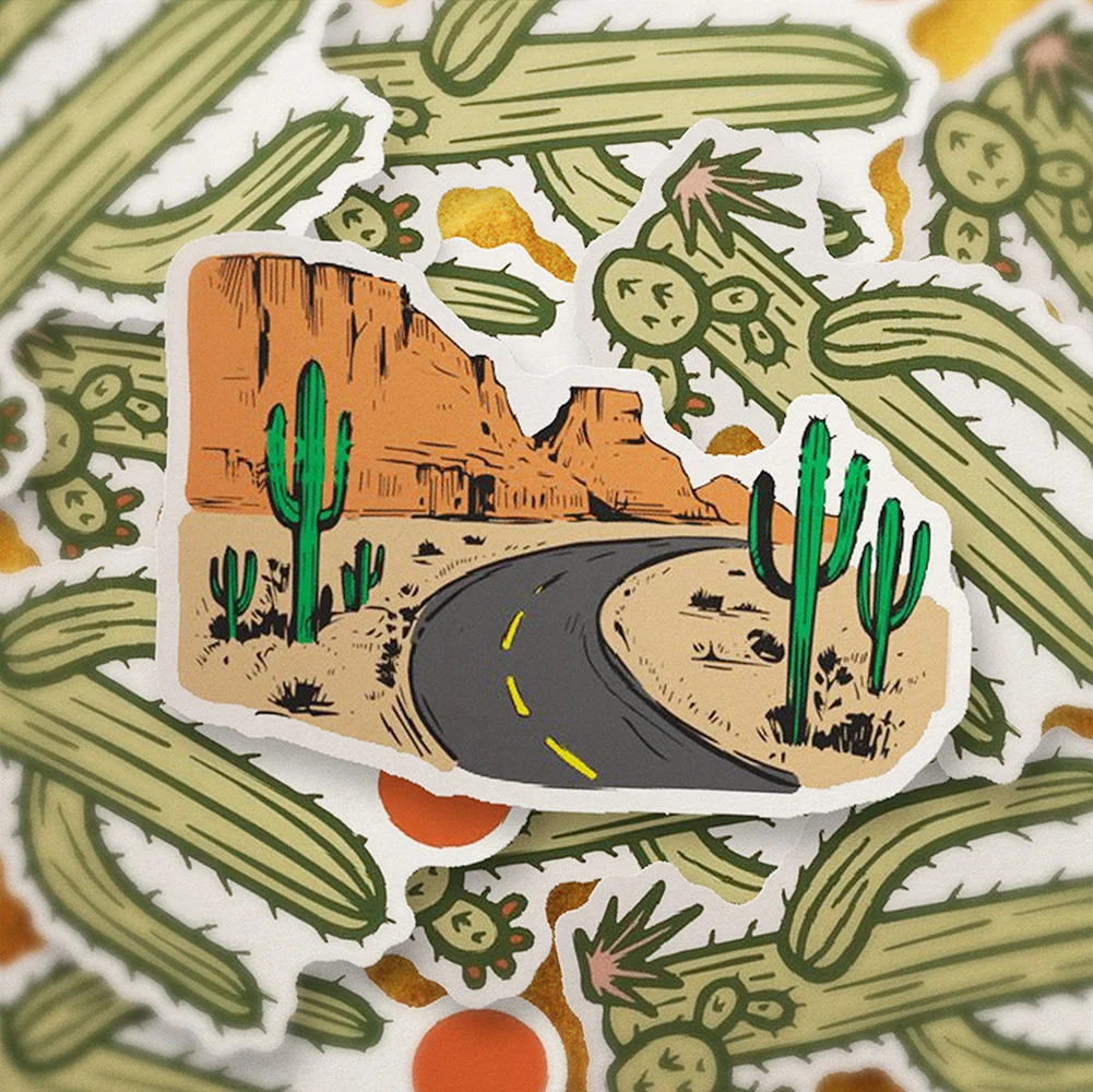 

10/50 шт., водонепроницаемые наклейки для ноутбука, багажа