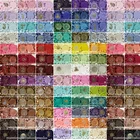 Разноцветные прозрачные матовые печатные бусины штамп DIY воск печать блестящие бусины штампы конверт посылка открытка Художественная открытка хобби