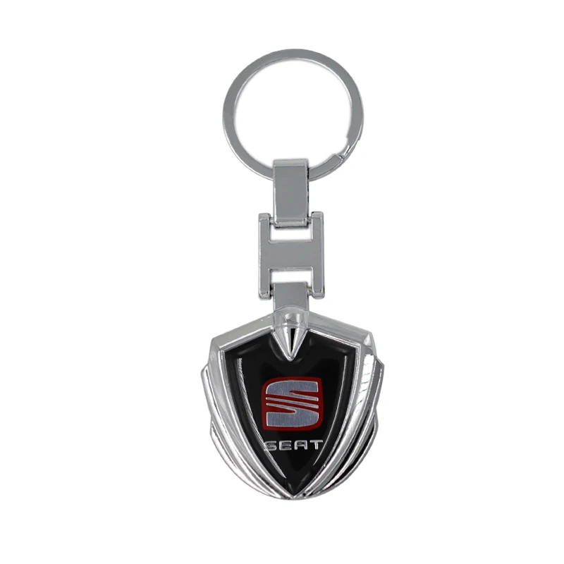 

Car Styling 3D Metal SEAT Emblem Key Ring For FR Seat leon mk2 mk3 5f Ibiza Altea 6j Cupra Toledo mii Tarraco Exeo Keychain