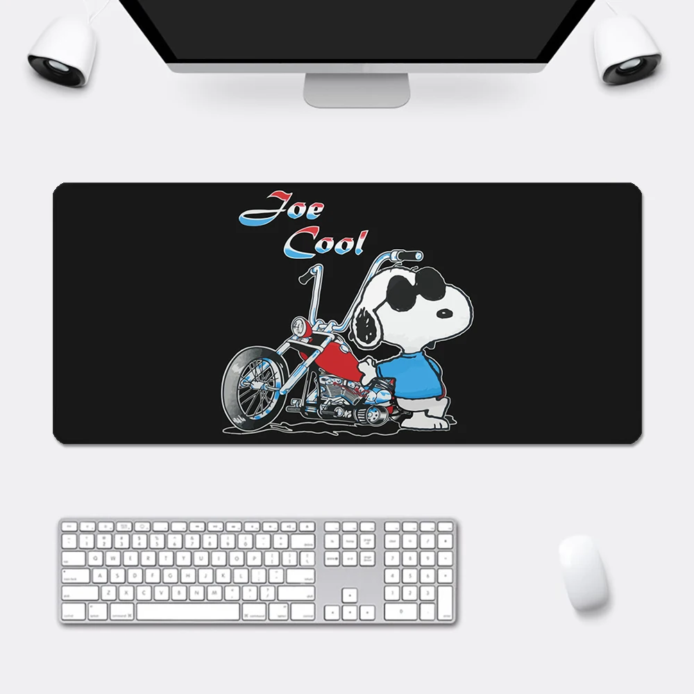 

Cute Dog-Snoopies Mousepad HD Printing Computer Gamers Locking Edge Non-slip Mouse Pad XXL90x40cm Keyboard PC Desk Pad