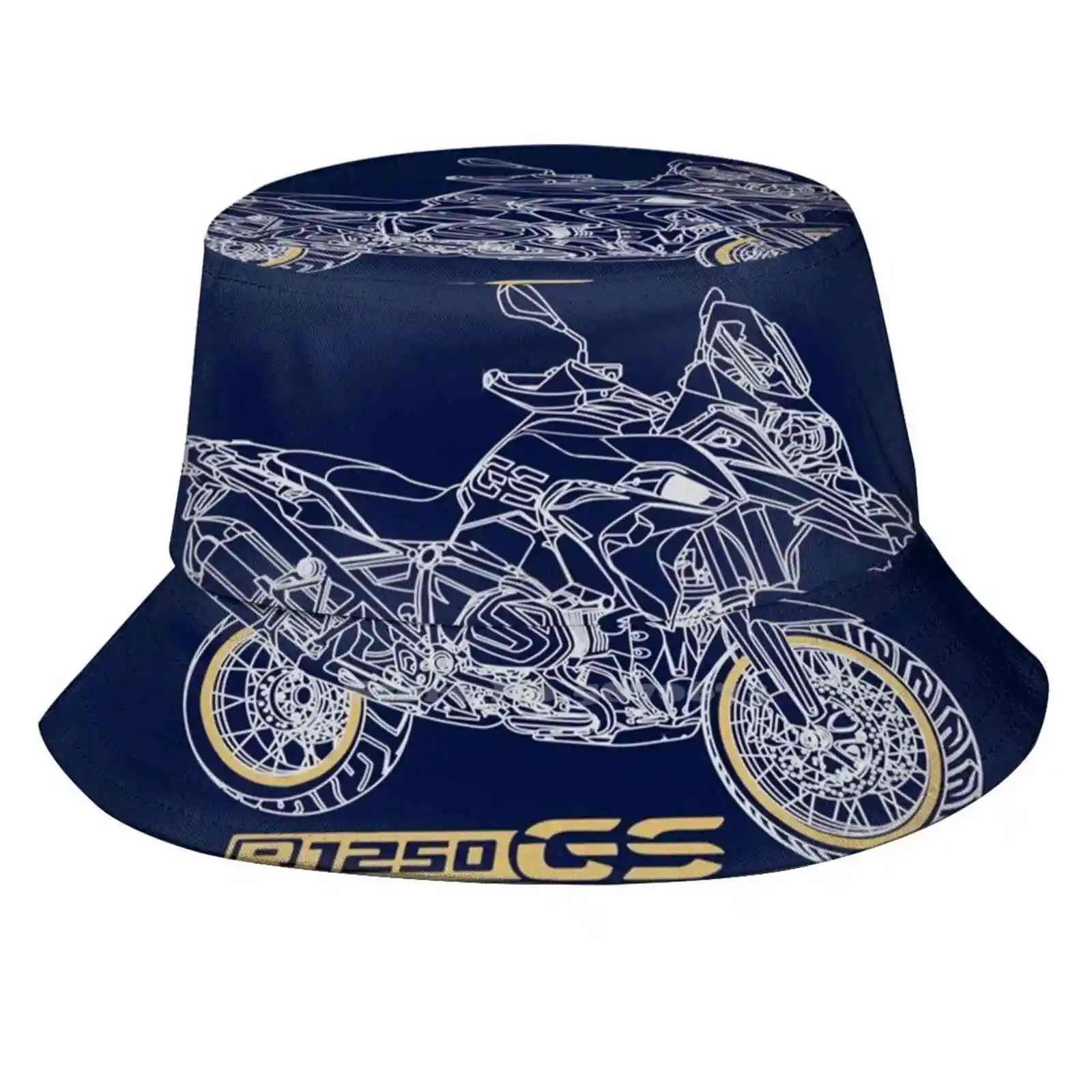 Мотоцикл Gs 1250 R темно-синяя повседневная кепка-ведро мотоцикл