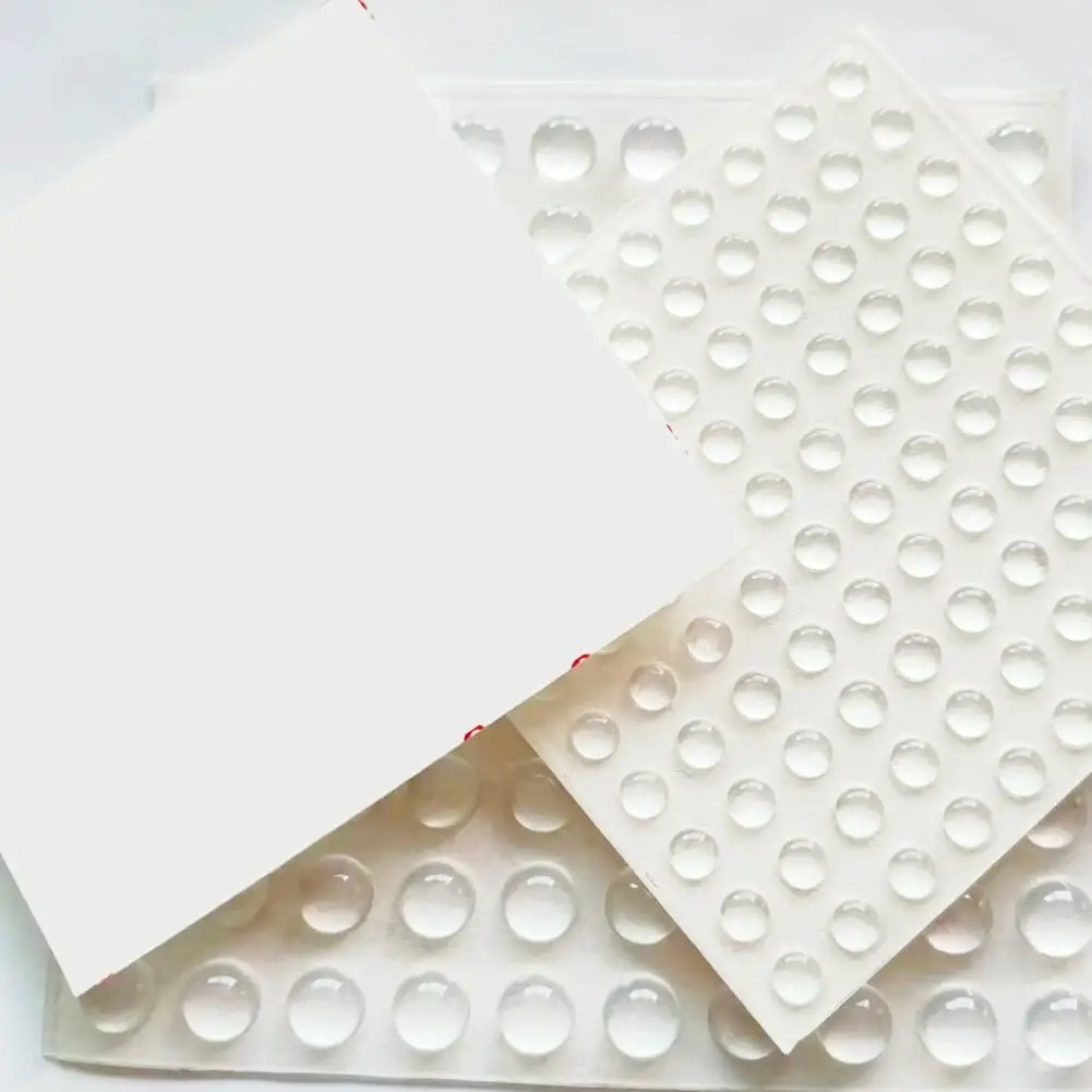 

Накладки для дверного бампера 100 шт./компл. полезные экологически чистые круглые прозрачные накладки для дверного бампера с хорошей вязкост...