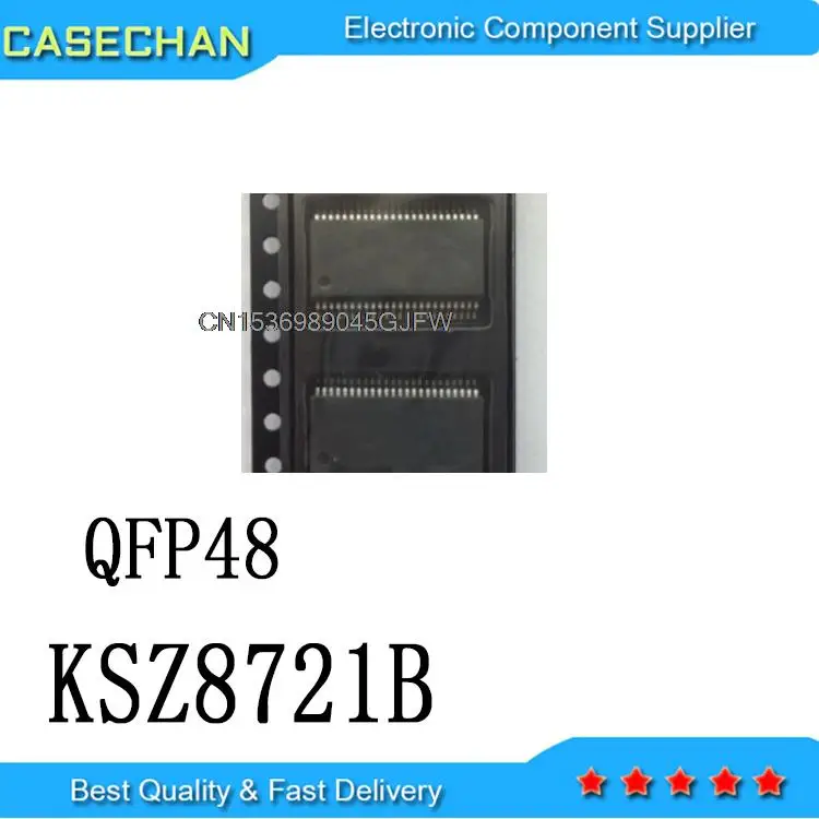 

5 шт. KSZ8721B TSSOP48 KSZ8721 TSSOP