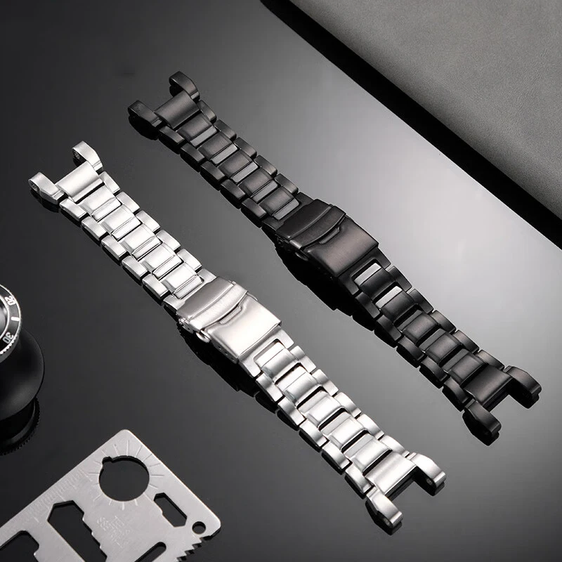 Высококачественный ремешок из нержавеющей стали для Casio GA-1000/1100 GW-A1100 GW4000 серии