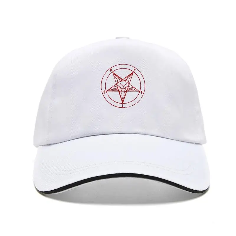 Мужская бейсболка Baphomet с пентаграммой кепка Aleister Crowley Pentagramm сатанический круг 666 -