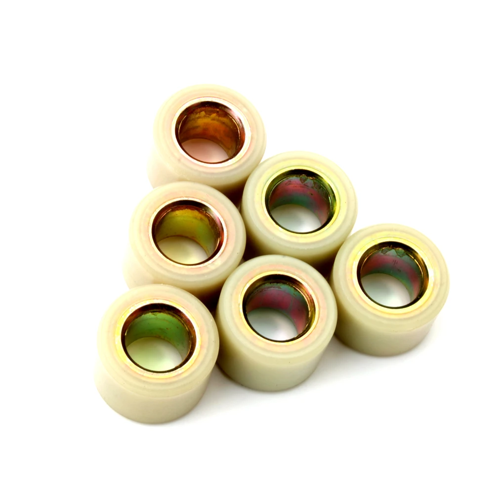 

6 шт. ролик вариатора 7 г 11 г 12 г 13 г 16 г вес 20x15 мм для Suzuki Burgman K2-K6 K7-L1 Uc Epicuro X - K1 125 Ux Sixteen K8 150cc