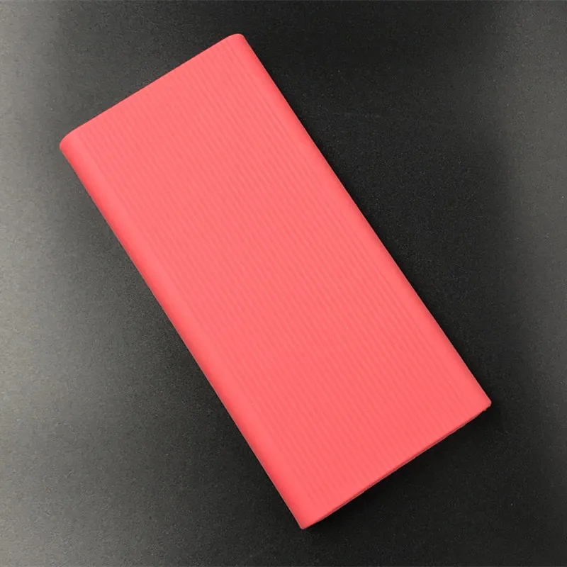 Силиконовый защитный чехол для Xiaomi Power Bank 2 поколения 10000 мАч два USB-порта - купить