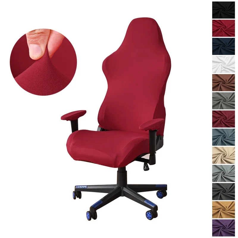

Elastic Office Chair Cover Seat Covers for Gaming Chair Cover Spandex Computer Chair Slipcover for Armchair Protector Seat Cover