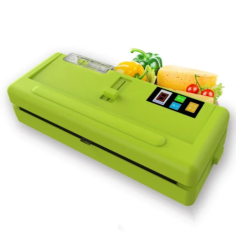 Машина для вакуумной запайки упаковочная машина небольшой бытовой бесшумный