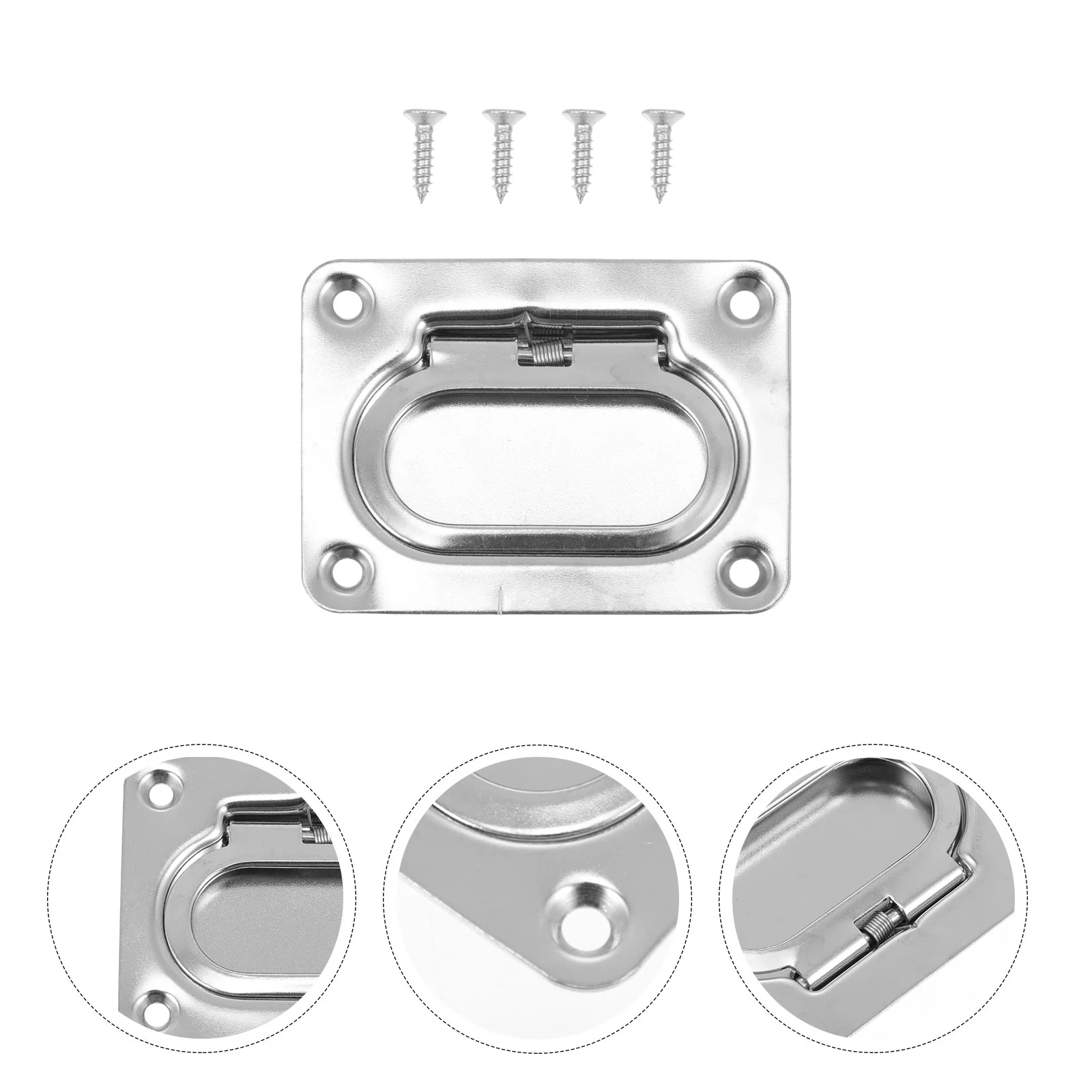 

Handle Floor Buckle Boat Accessories Marine Flush Stainless Steel Kayak Deck Grip