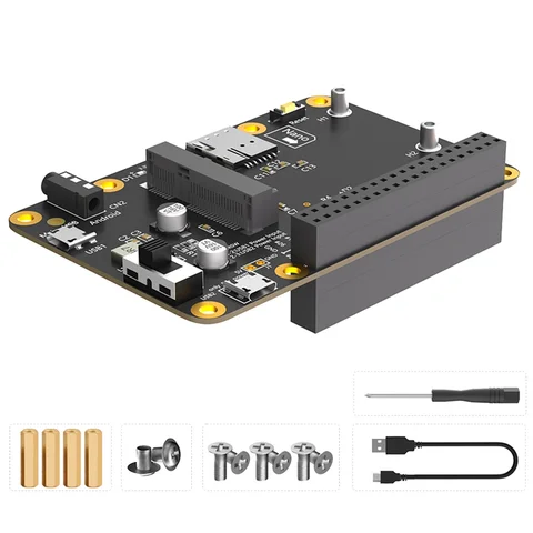 Плата расширения Mini PCI-E WWAN для Raspberry Pi 3G/4G и LTE Base HAT для Samsung ARTIK/Rock64