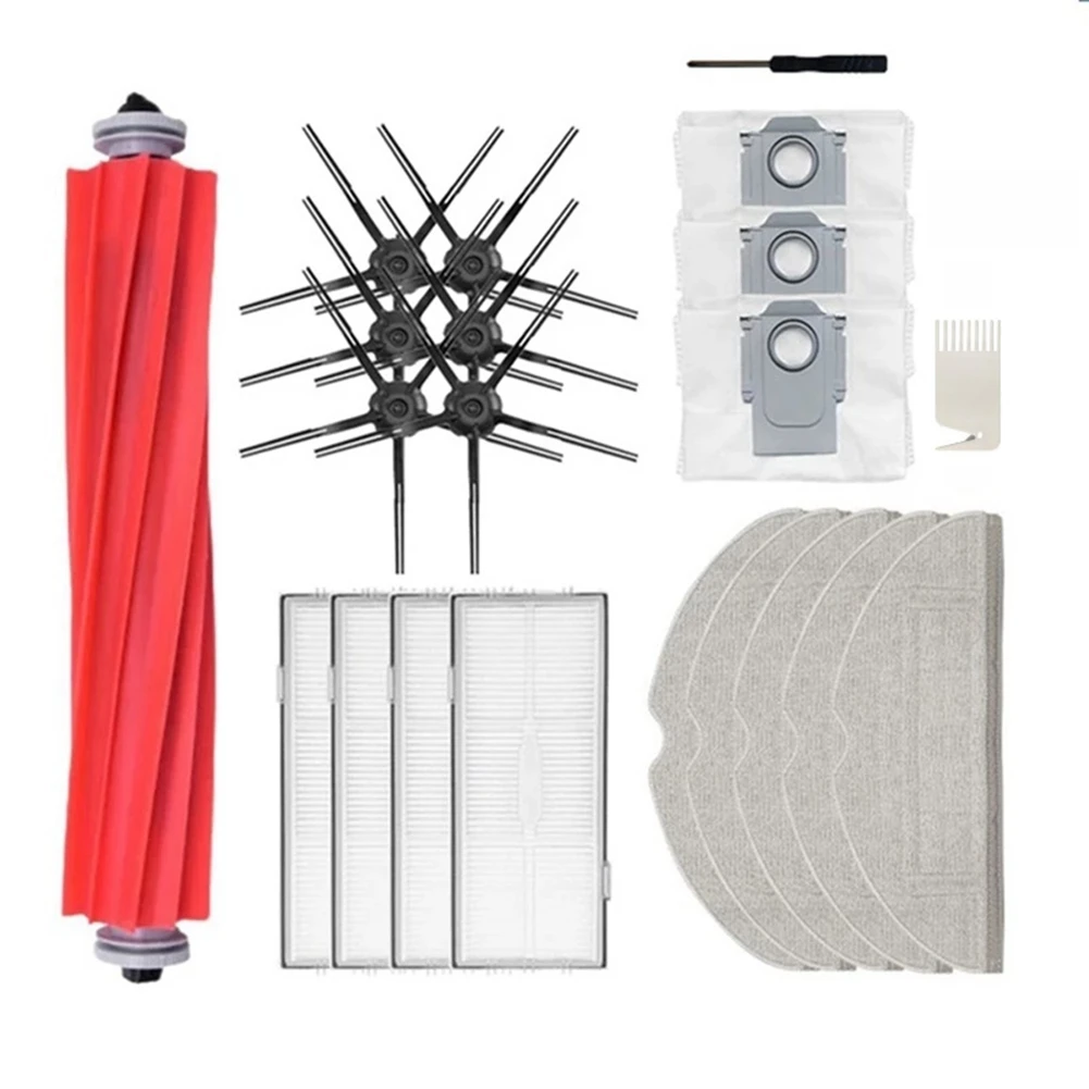 

Запчасти для робота-пылесоса Xiaomi Roborock S7 Maxv Ultra / S7 Maxv Plus/G10S, основная боковая щетка, фильтр НЕРА