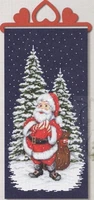 cross stitch handmade 14ct counted canvas diycross stitch kitsembroidery 10642 santa claus in the snow 28 47